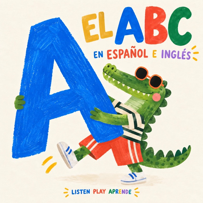 Cover art for El ABC en Español e Inglés