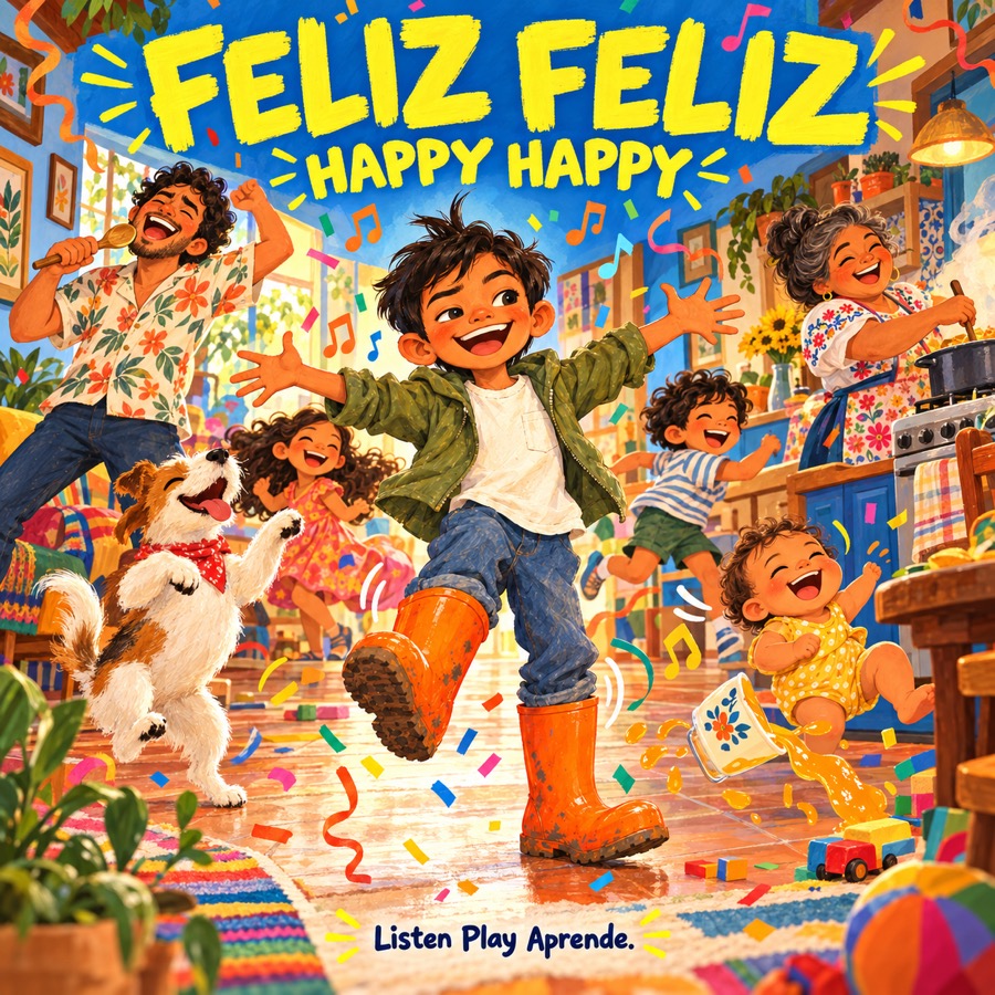 Cover art for Feliz Sin Razón / Happy For No Reason